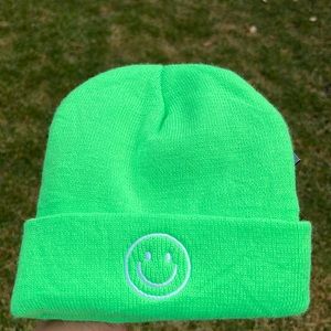 Neon Green Beanie